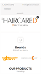 Mobile Screenshot of haircared.com