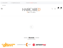 Tablet Screenshot of haircared.com